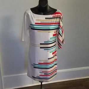 alice + olivia Midi Dress w/Angel Sleeves
